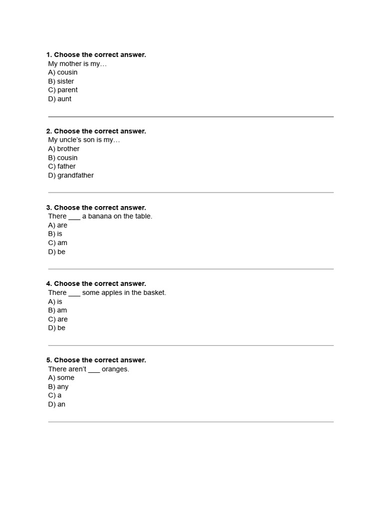 Teste 4º Ano. | PDF