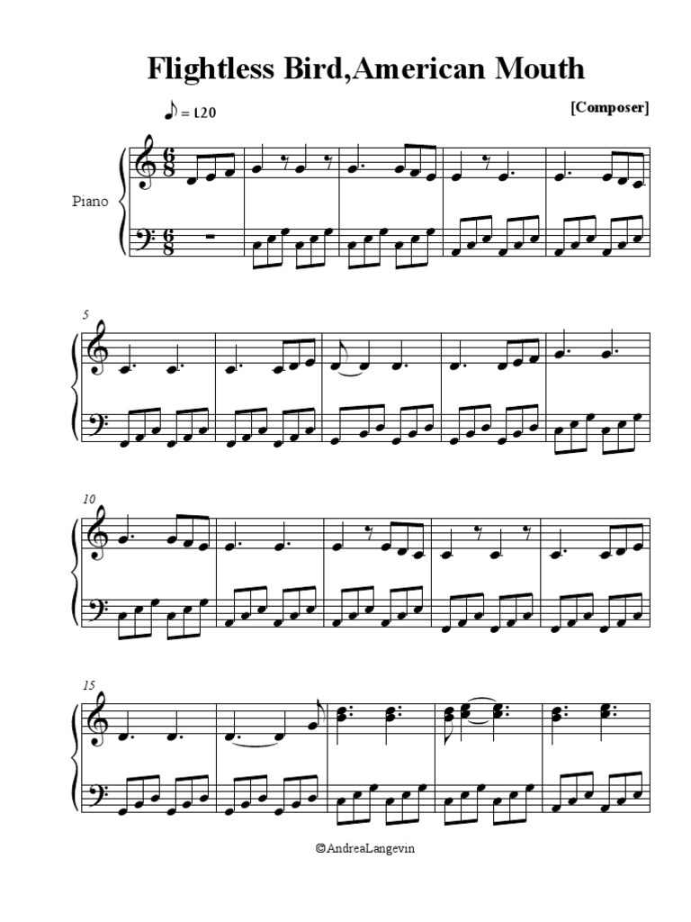 Mr Magorium's Wonder Emporium Piano Sheet Music