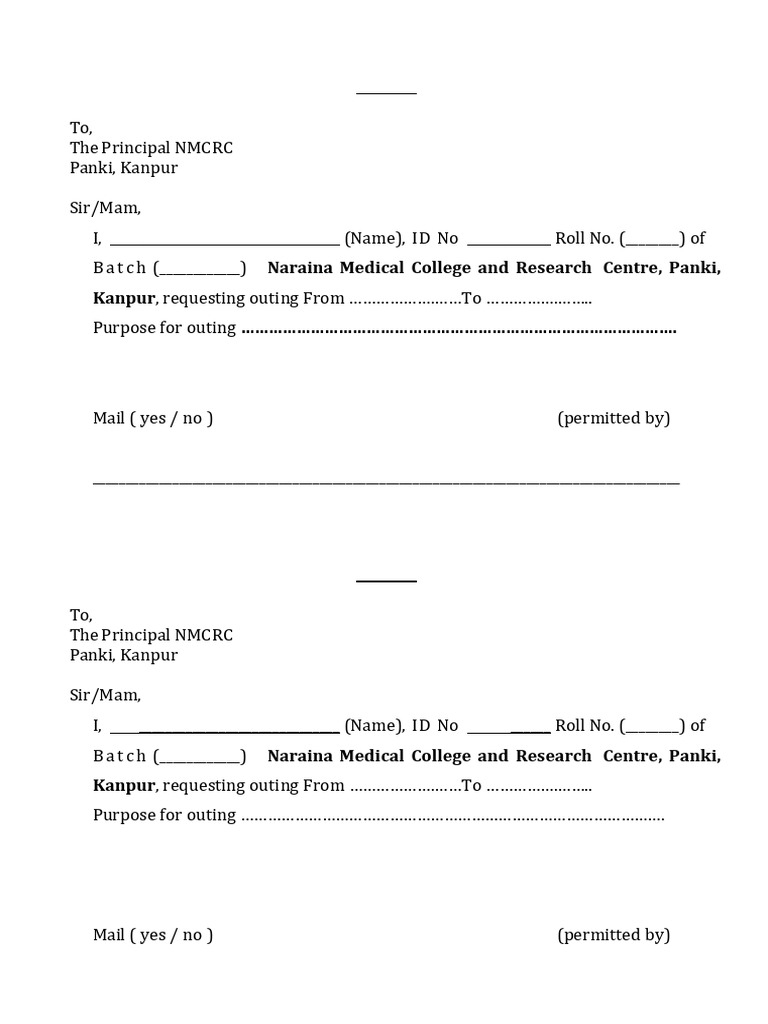 Outing Format | PDF