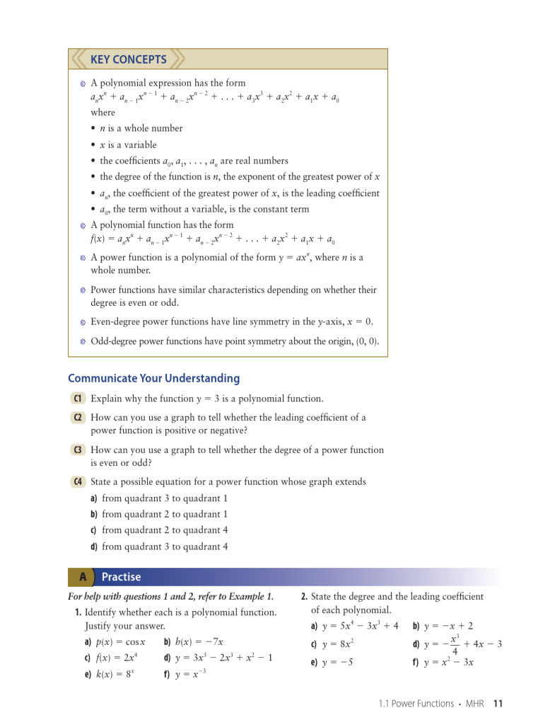 Chapter 1 Homework | PDF | Zero Of A Function | Polynomial