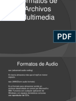 Formatos Multimedia