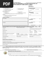 ACR I-Card Application Guidelines | PDF | Identity Document | Affidavit