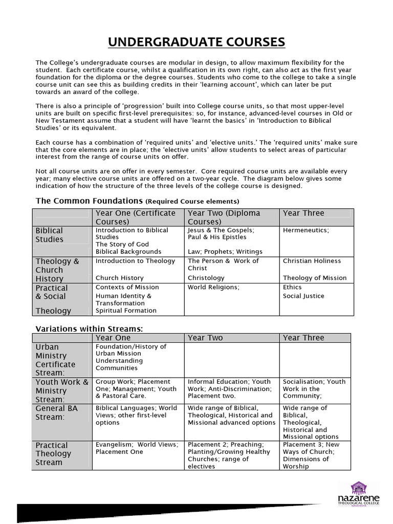 UG Prospectus Supplement 12 | PDF | New Testament | Bachelor's Degree