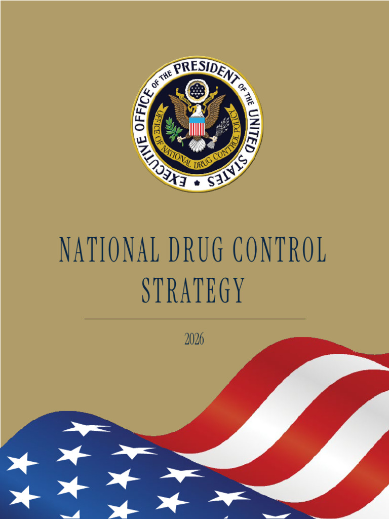 National Drug Control Strategy 2026 1 | PDF | Illegal Drug Trade | Drug ...