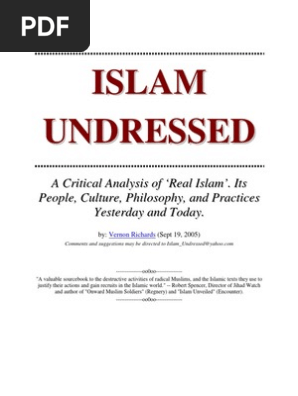 Islam Undressed Quran Hadith