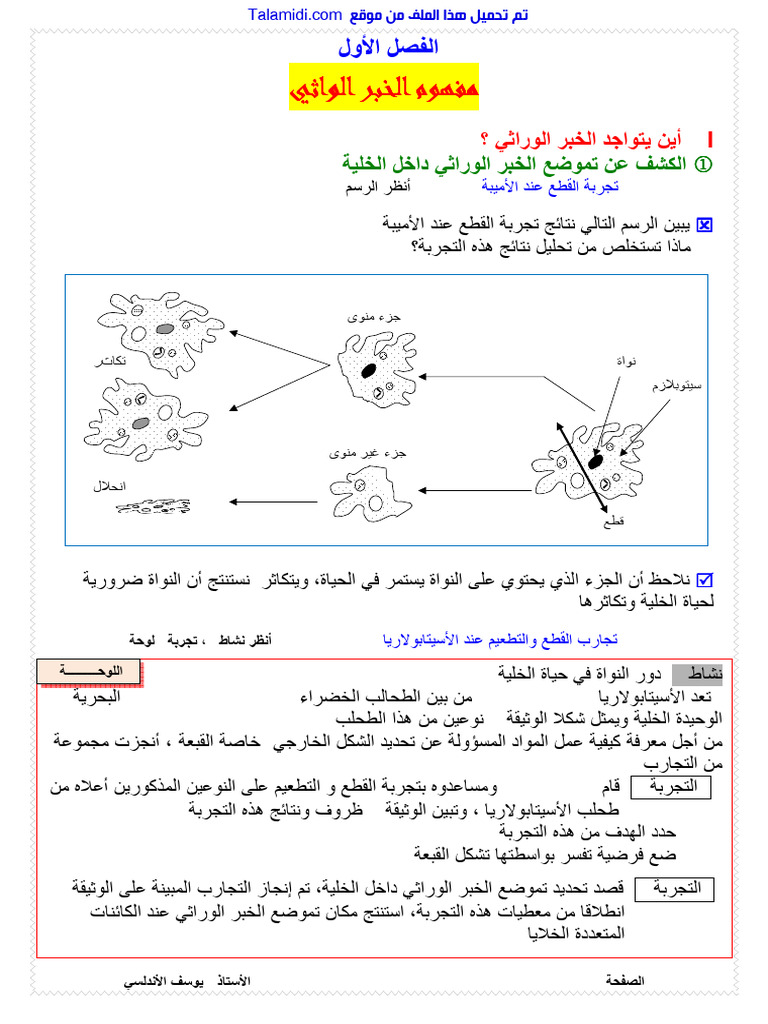 Talamidi.com Mfhom Alkhbr Alorathi Aldrs 3 | PDF