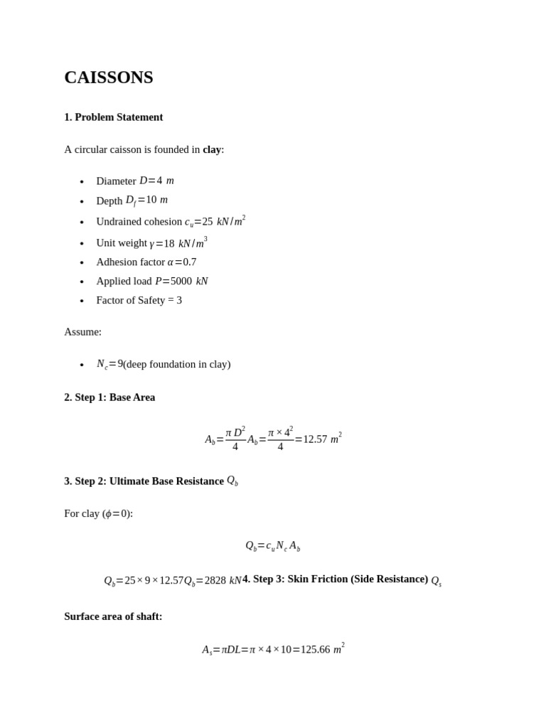 CAISSONS WORKED EXAMPLE | PDF | Chess Theory
