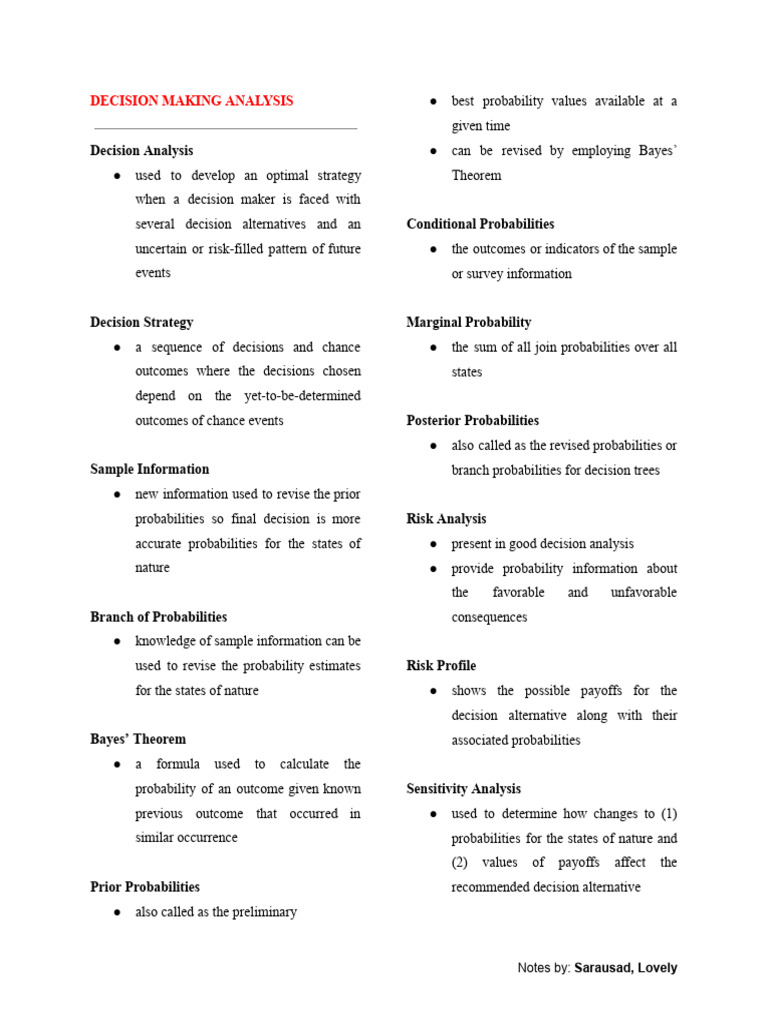Midterms Mansci Notes | PDF | Risk | Capital Asset Pricing Model