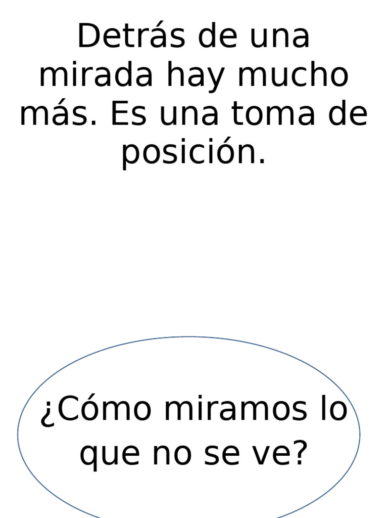 Detrás de Una Mirada Hay Mucho Más | PDF