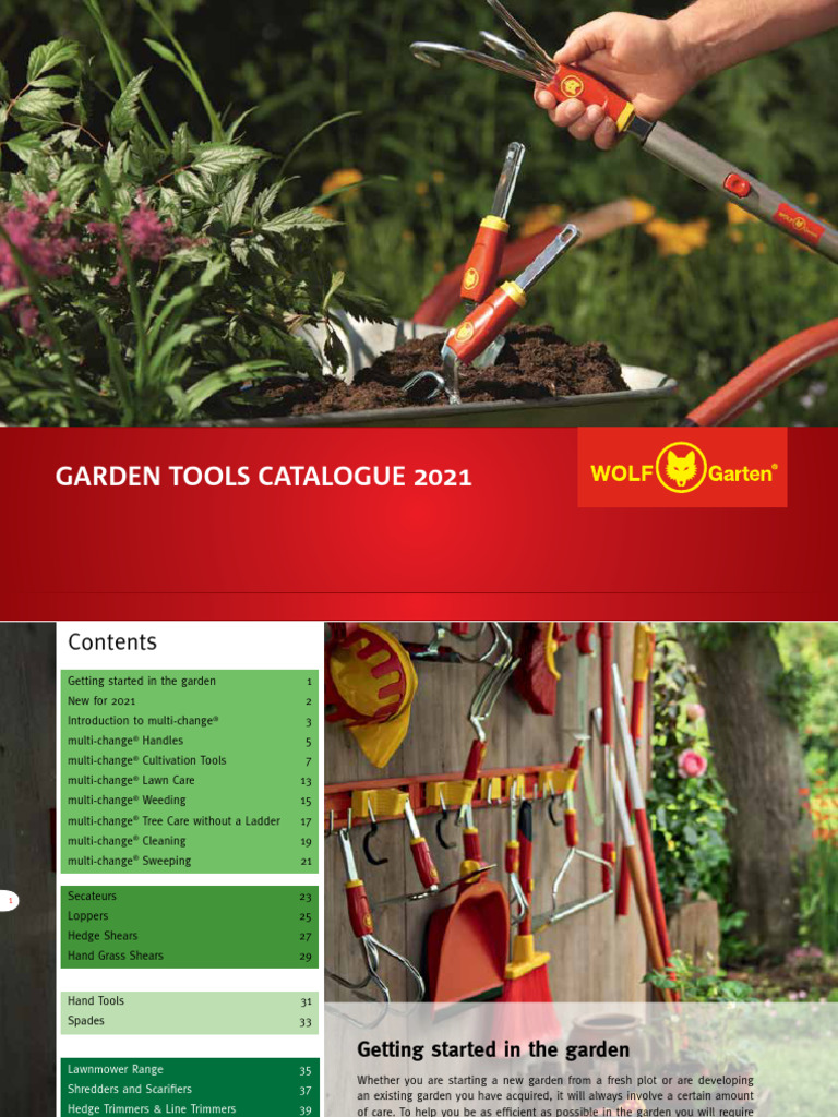 Wolf-Garten-Garden-Tool-Catalogue | PDF | Pruning | Botany