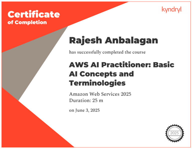 AWS AI Practitioner_ Basic AI Concepts and Terminologies | PDF