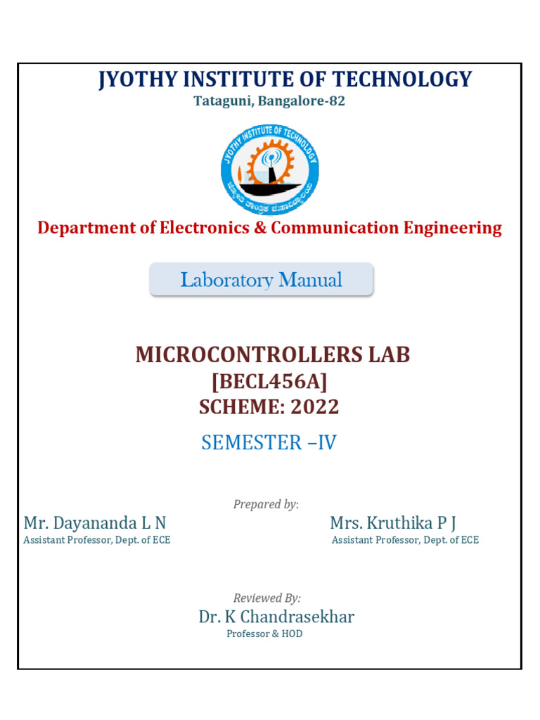 MC Lab Manual-final | PDF | Integrated Development Environment ...