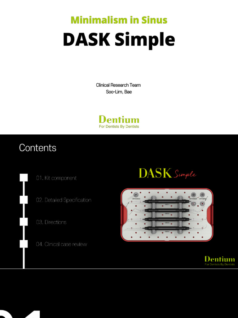 DASK SIMPLE[Minimalism in Sinus] | PDF
