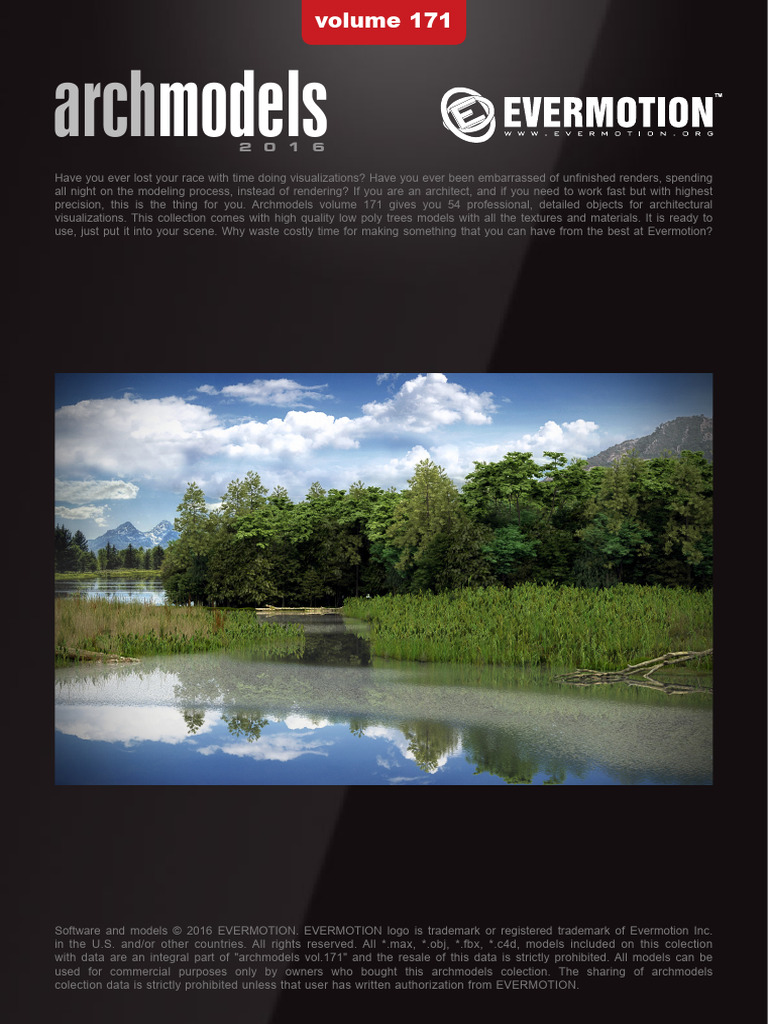 Archmodels Vol 171 | PDF | Rendering (Computer Graphics) | Texture Mapping