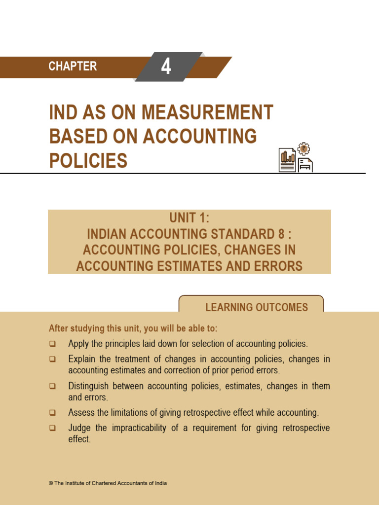 4.1 Ind AS 8 - 87816bos-280825-final-ch4-u1 | PDF | Inventory | Accounting