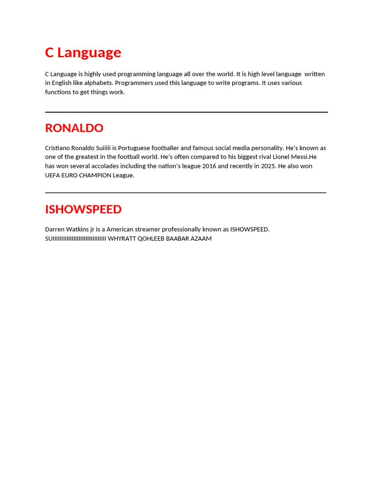 C Language | PDF