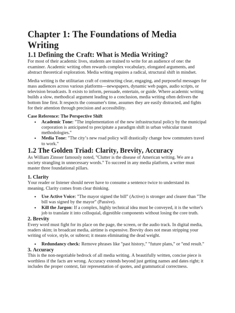 Writing for Media - Handbook | PDF | Search Engine Optimization | World ...