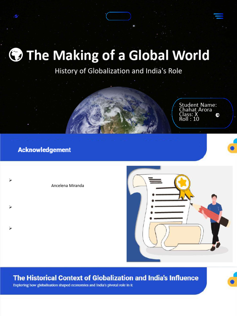 Interdisciplinary Project Globalization | PDF | Globalization | Economies