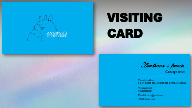 Visiting Card | PDF