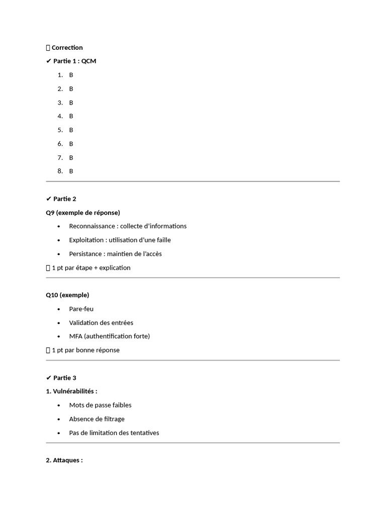 Reponses Au Processus Hack4 | PDF | Mot de passe | Sécurité des ...