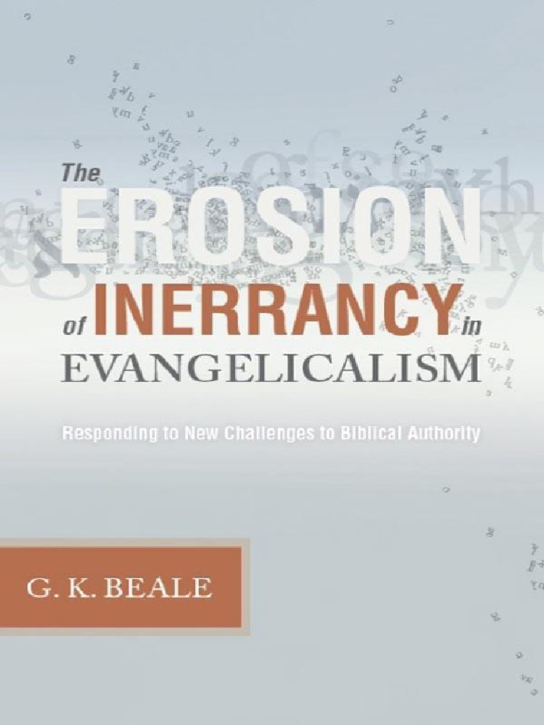 The Erosion of Inerrancy in Eva G. K. Beale - PT | PDF | Inerrância ...
