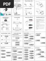 1D Laser Barcode Scanner Manual | PDF | Barcode | Universal Product Code