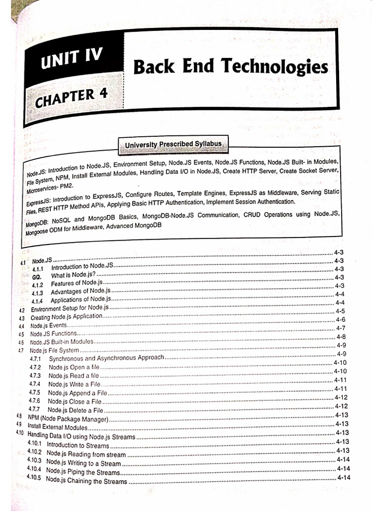 WAD U4 | PDF | Mongo Db | Computing