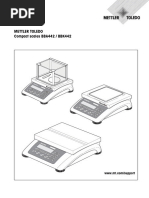 Mettler Toledo BBA231 Bench Scale Guide | PDF | Computing ...