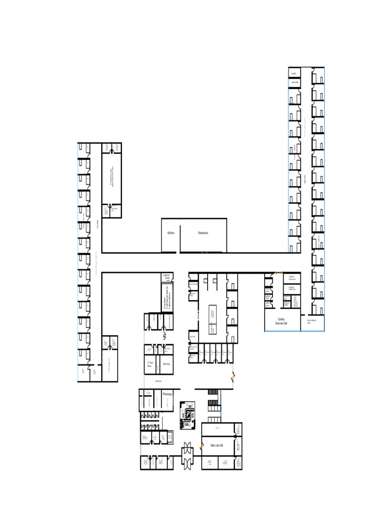 A hospital plan | PDF | Health Care | Clinical Medicine