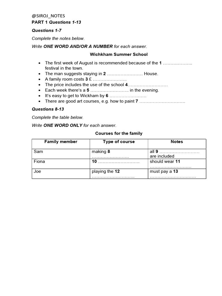 test 23 | PDF | Singing
