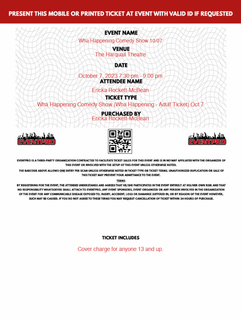 Ticket | PDF