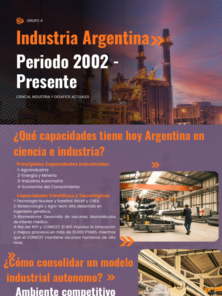 Argentina y El Desarrollo Industrial Sostenible | PDF | Inteligencia ...