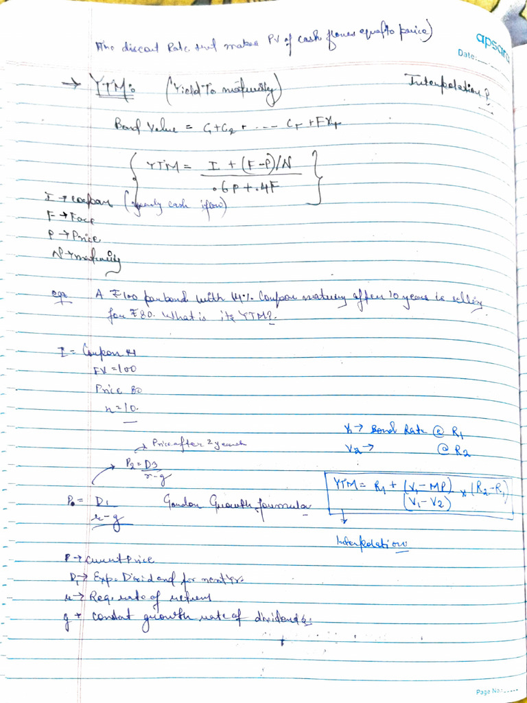 Corp Fin Notes Part 2 | PDF