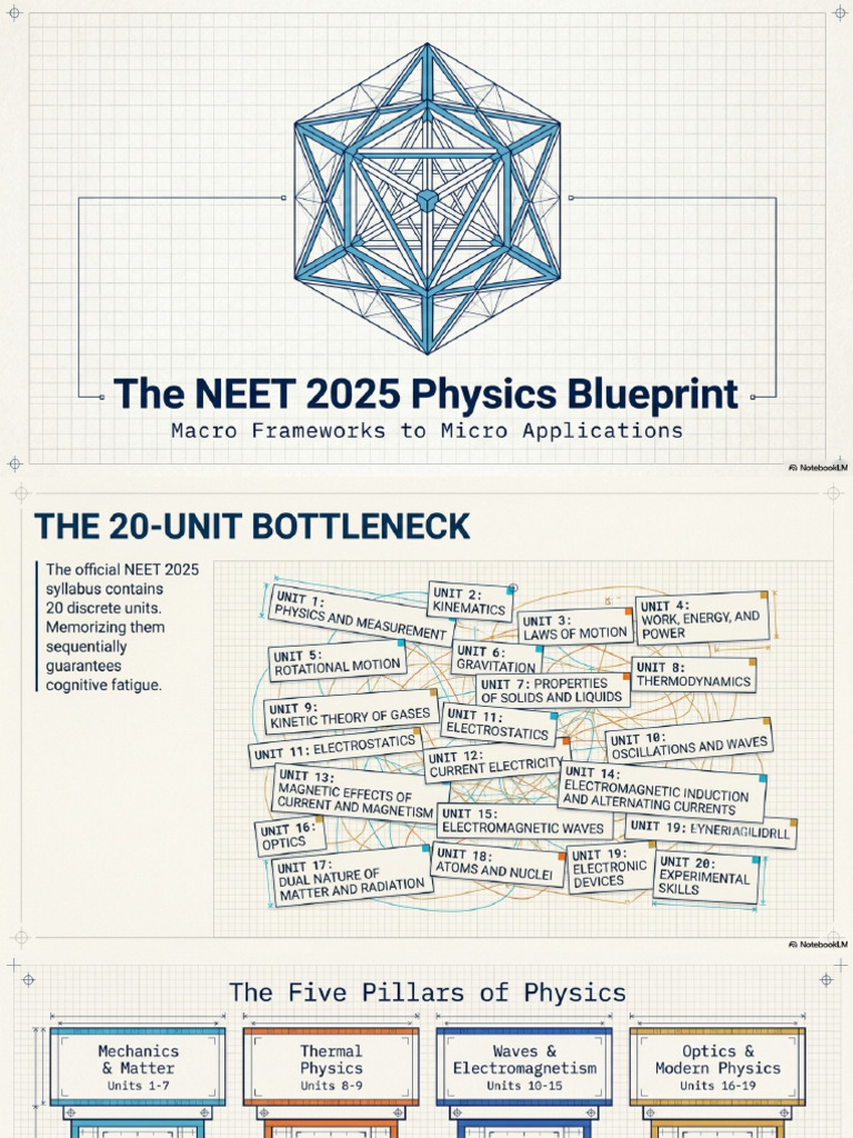 NEET 2025 Physics Blueprint | PDF