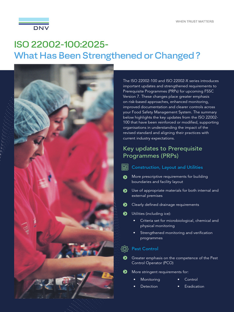 Flyer - Fssc v7 Iso 22002 | PDF | Food Safety