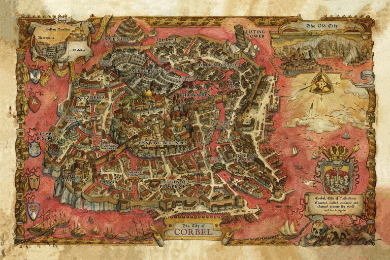 Blackbirds RPG - Map - Corbel [v1.0] | PDF