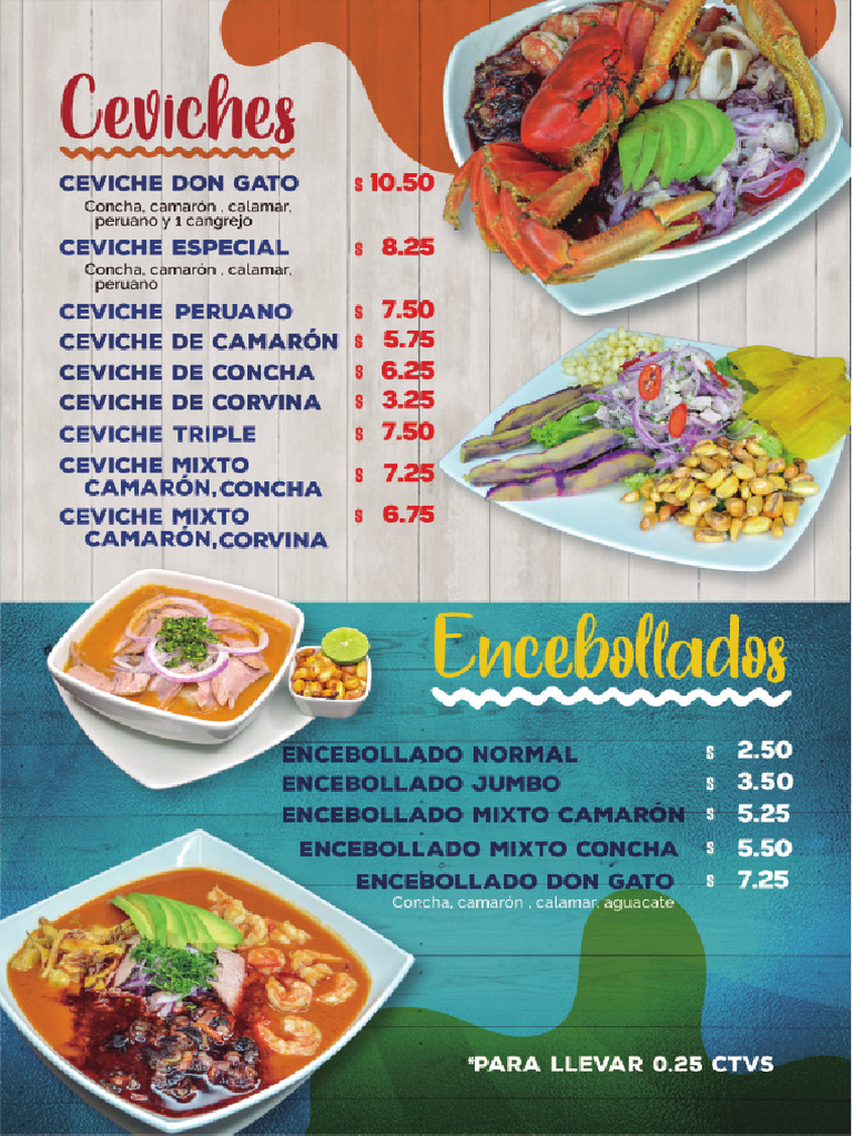 Menu Maris 2024 | PDF