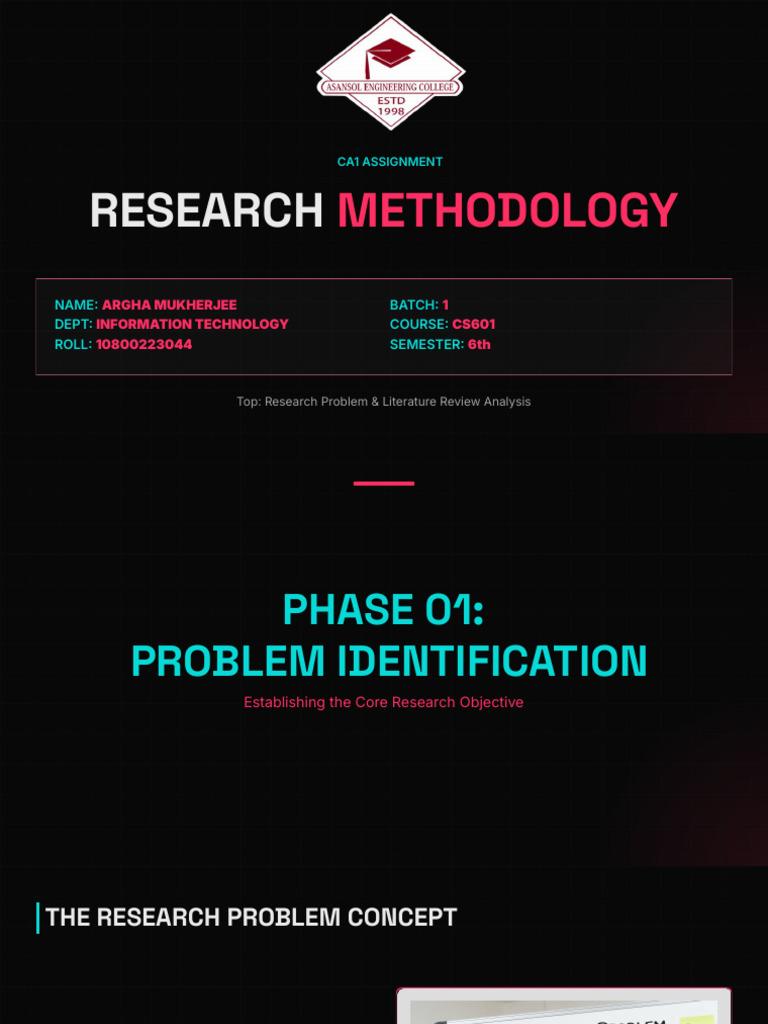 Research Methodology Presentation | PDF | Methodology | Science