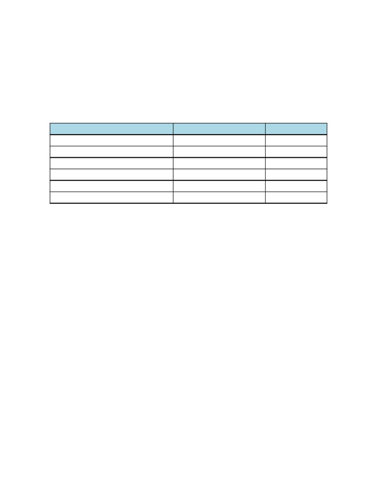 Tally Chart Template | PDF