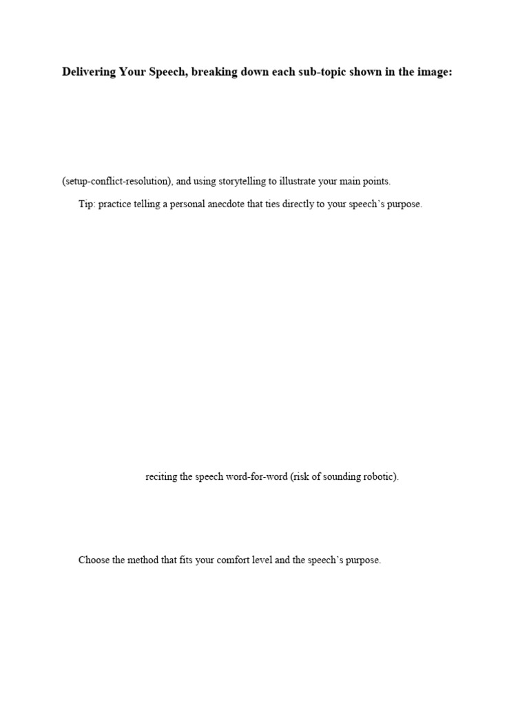 public 1.. | PDF | Nonverbal Communication | Speech