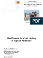 Field Manual for Crack Sealing in Asphalt Pavements