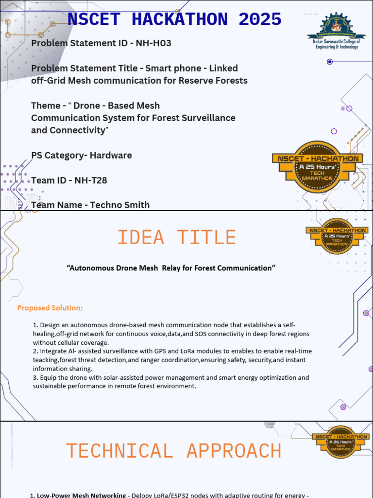 Internal Hackathon | PDF | Unmanned Aerial Vehicle | Routing