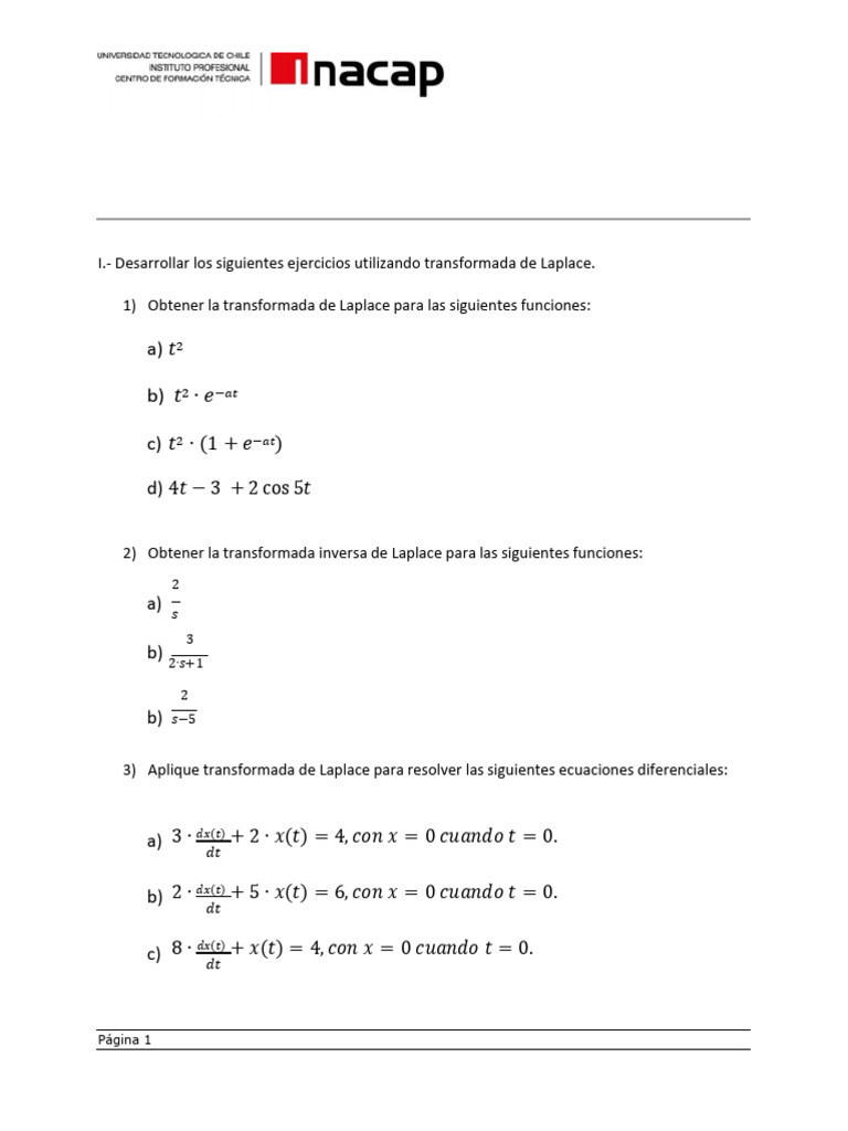 EJERCICIOS 1 | PDF