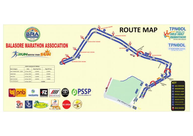 Route Map Missile City 2025 | PDF