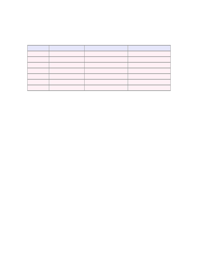 Self Study Timetable Pastel | PDF