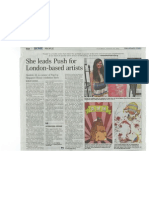 'She leads Push for London-based artists' - The Straits Times, 18 Aug 2012