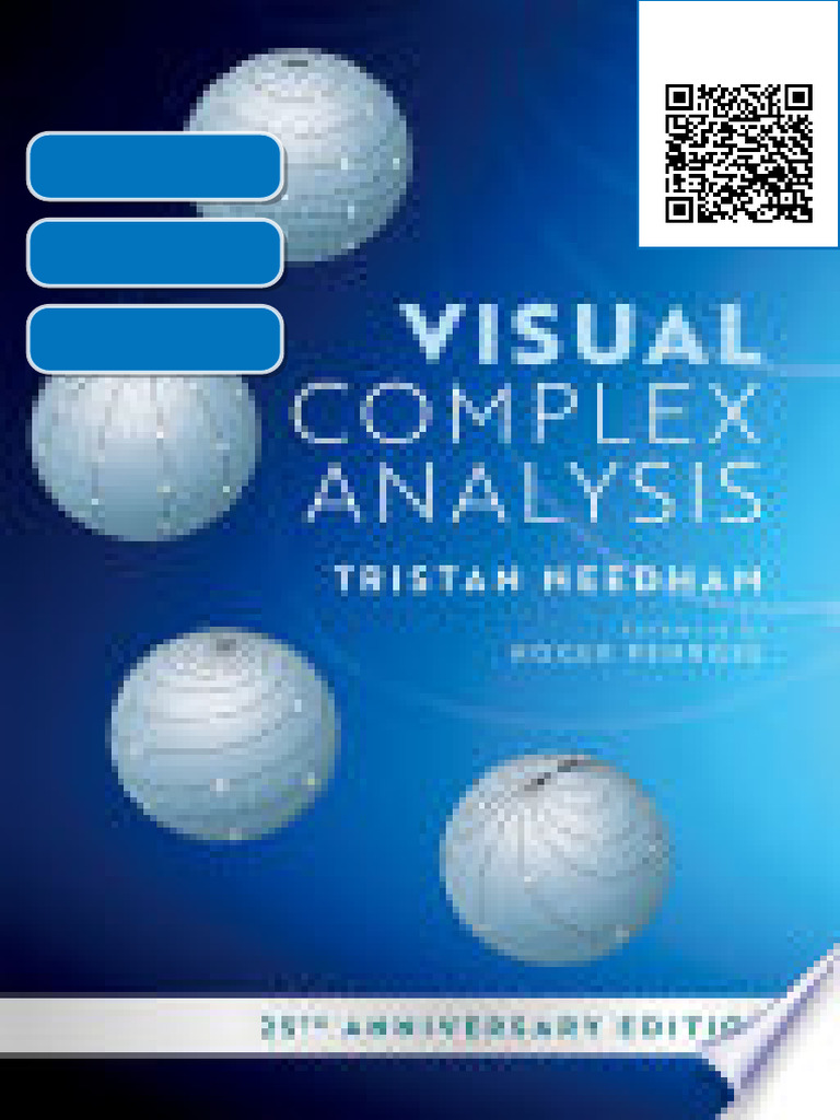 Ebook Visual Complex Analysis: 25th Anniversary Edition Tristan Needham | PDF