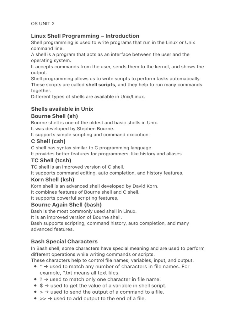 OS UNIT 2 | PDF | Software Engineering | System Software