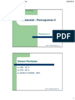 Pemrograman C - Manipulasi String