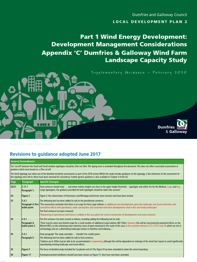 Wind Energy Appendix C Landscape SG LDP2 Adopted | PDF | Wind Power ...
